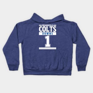 Indianapolis Colts Downs 1 Edition 3 Kids Hoodie